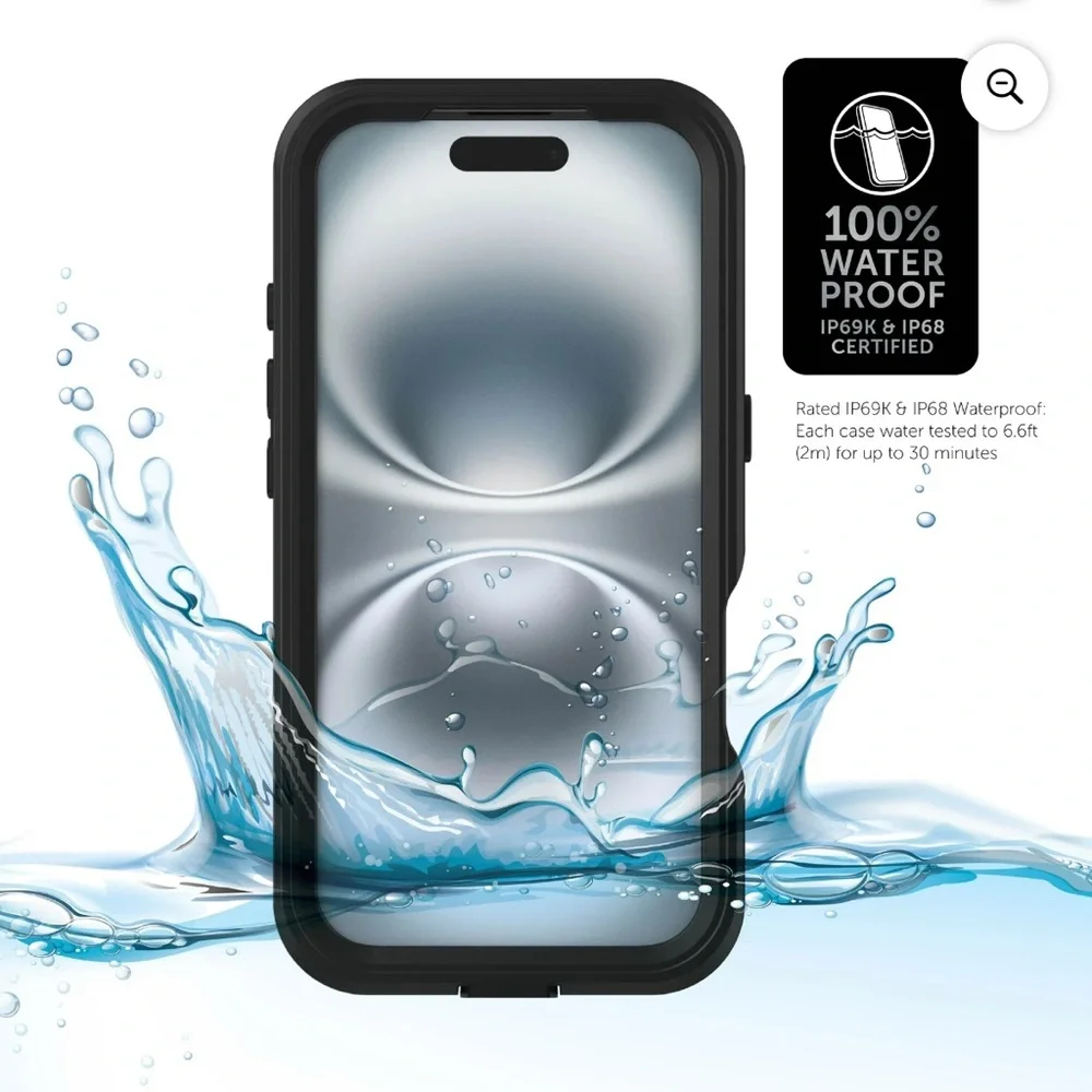 Apple iPhone16 Body Glove Protective Case 100% Waterproof. New